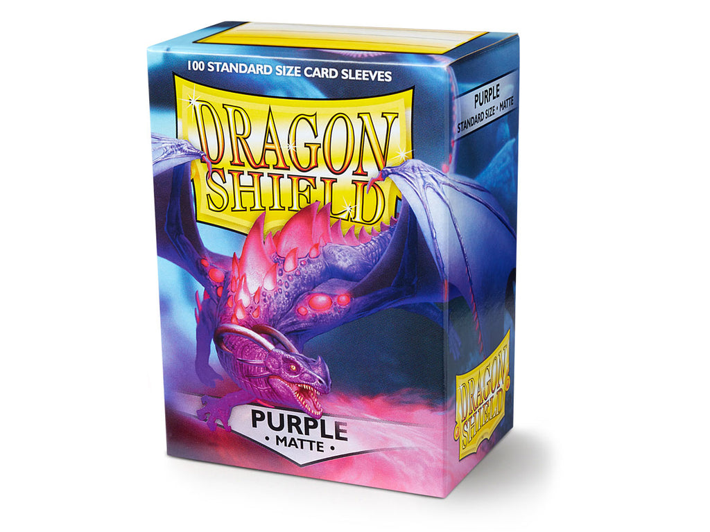 Dragon Shield: Matte Sleeves - Purple (100ct)