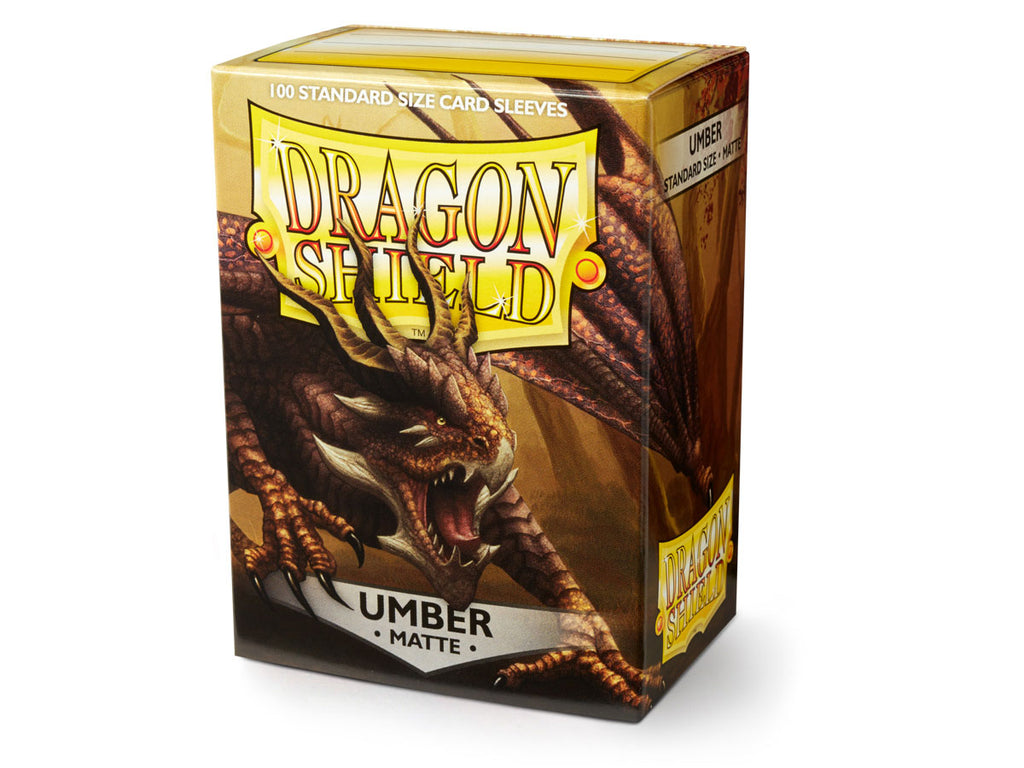 Dragon Shield: Matte Sleeves - Umber (100ct)