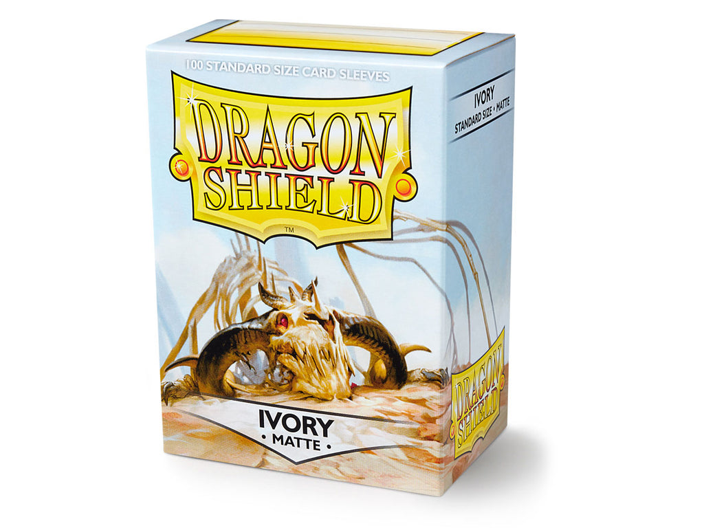 Dragon Shield: Matte Sleeves - Ivory (100ct)