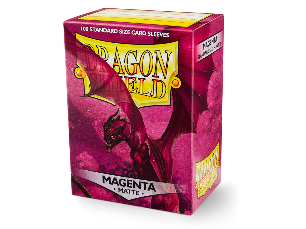 Dragon Shield: Matte Sleeves - Magenta (100ct)