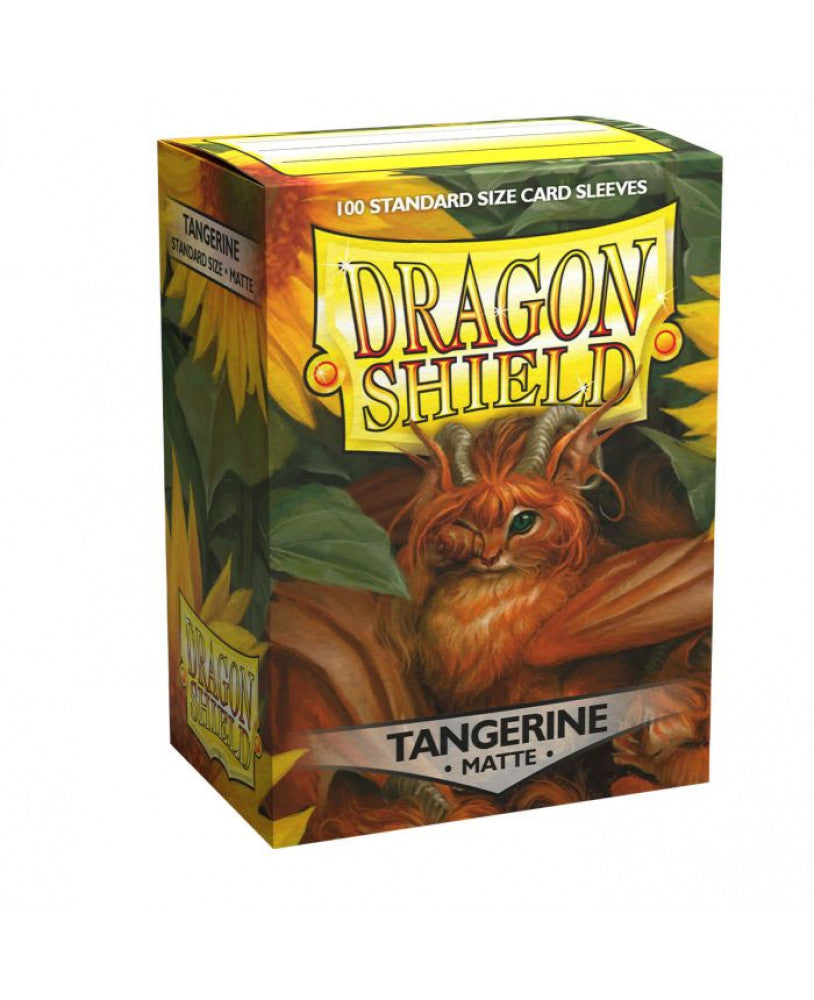 Dragon Shield: Matte Sleeves - Tangerine (100ct)