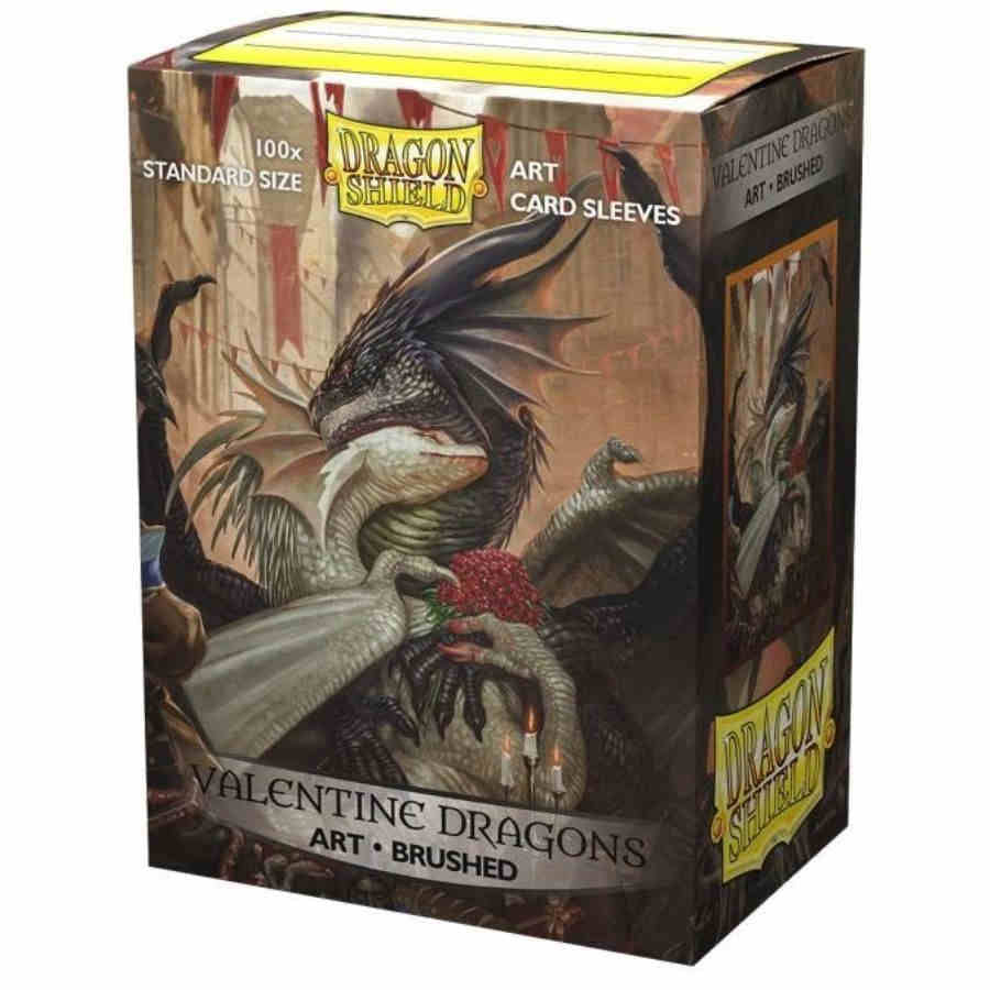 Dragon Shield: Limited Edition Art Sleeves Brushed - Valentine (100ct)