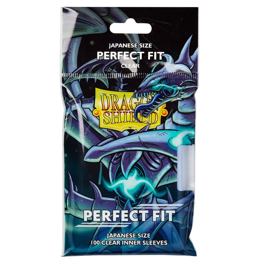 Dragon Shield: Perfect Fit Clear - Clear (100ct) Japanese Size