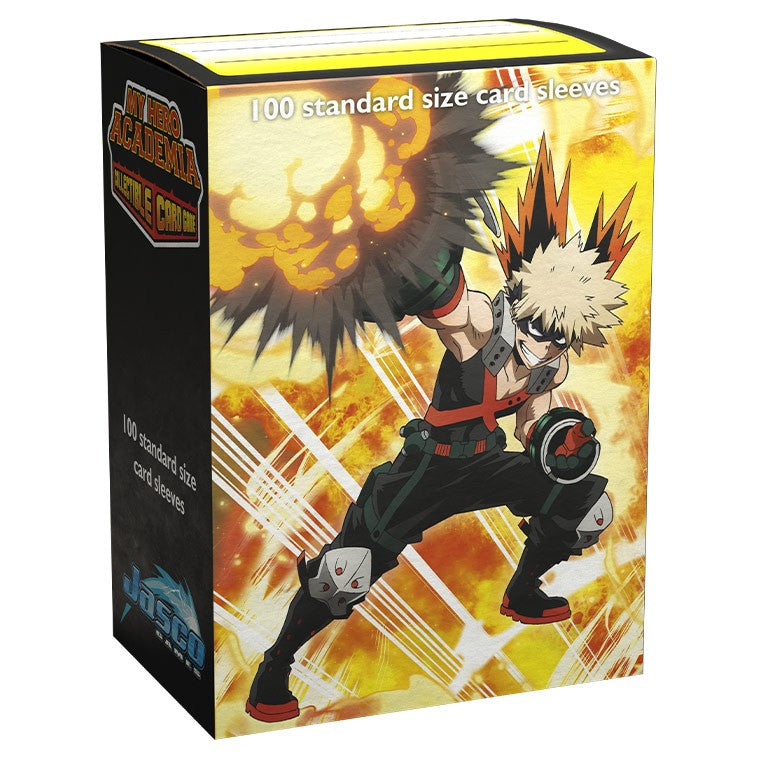 my hero academia card sleeves Over the Brick – Dragon Shield: Matte Art Language - Condition - SKU:English - Sealed - 30090 Product-Not-International Jasco licensed sleeves feature Branded Ishizu Deck List