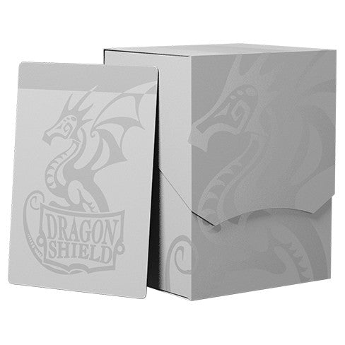 Dragon Shield: Deck Shell - Revised Ashen White-Black
