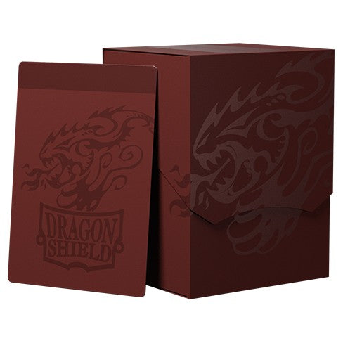 Dragon Shield: Deck Shell - Revised Blood Red-Black