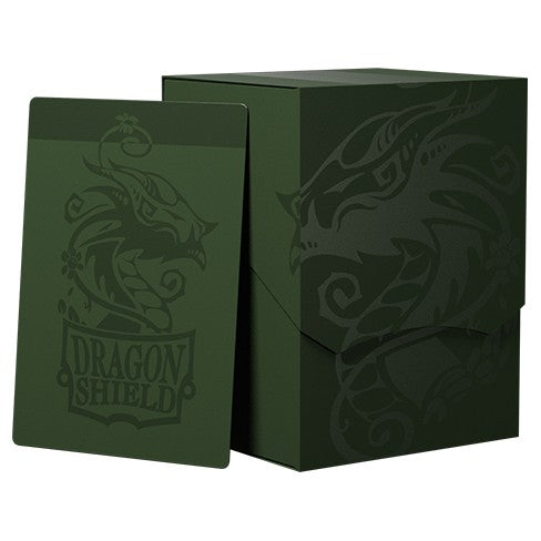 Dragon Shield: Deck Shell - Revised Forest Green-Black