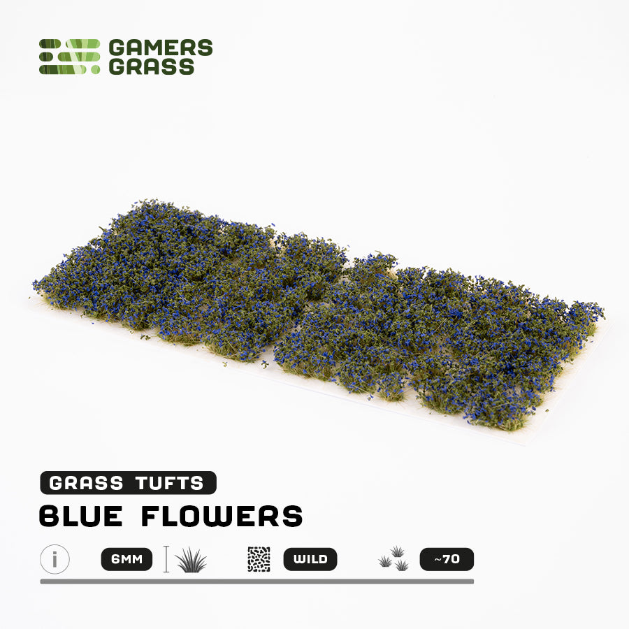 GamersGrass: Flowers and Shrubs - Blue Flowers