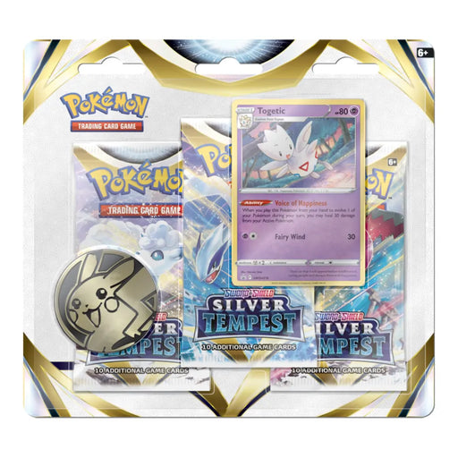 Pokémon Sword & Shield: Silver Tempest - Three Packs Blister togetic
