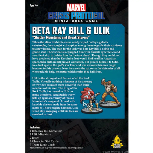 Marvel Crisis Protocol - Beta Ray Bill & Ulik back