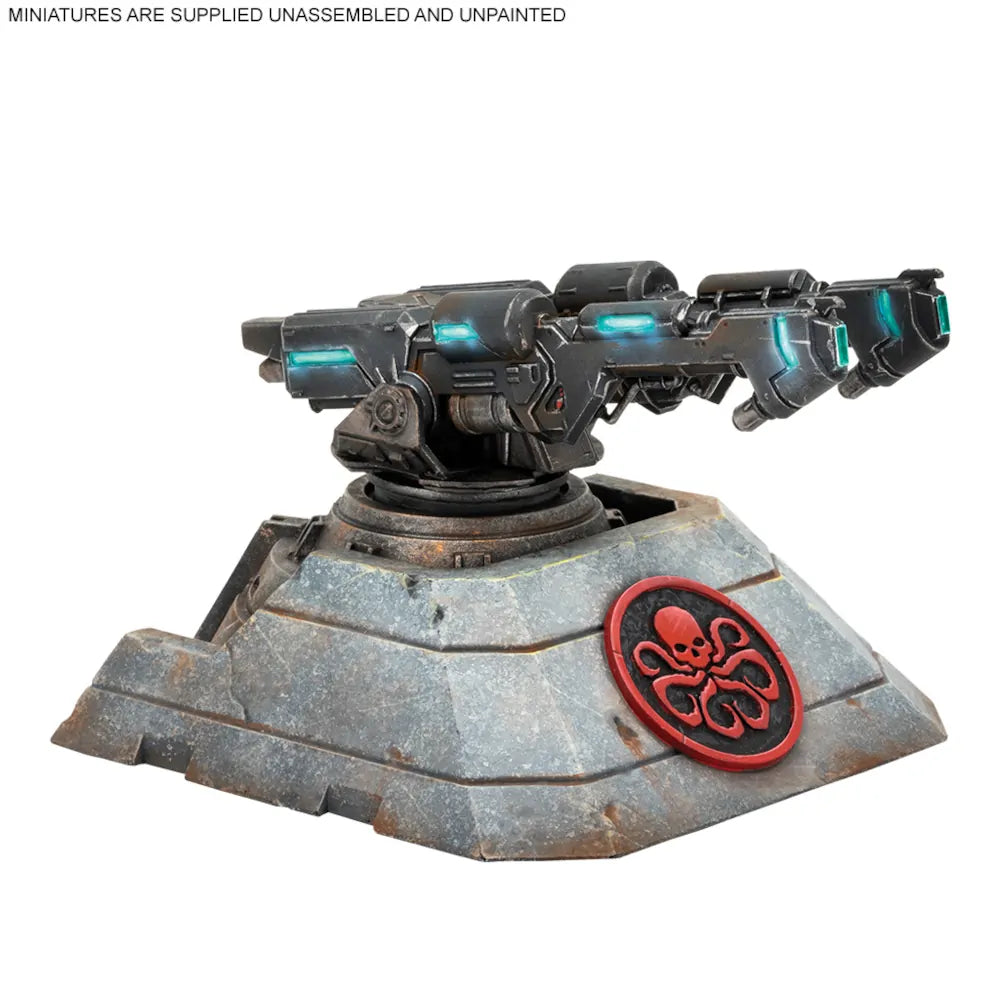 Marvel Crisis Protocol - Hydra Turret Terrain Pack figure