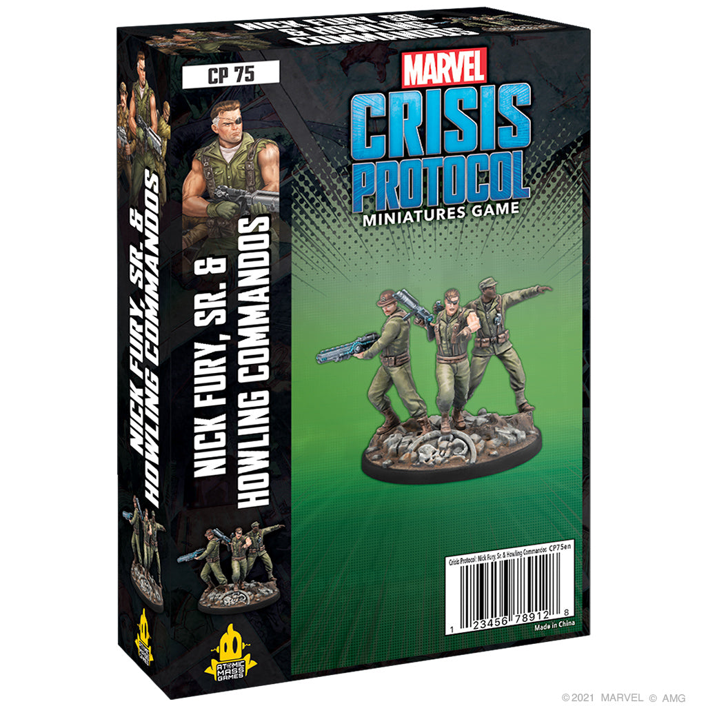 Marvel Crisis Protocol - Nick Fury, Sr & Howling Commandos