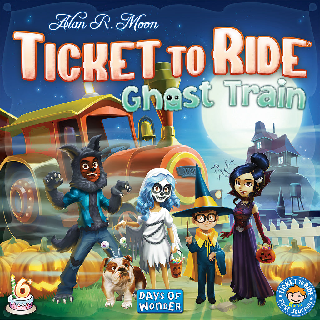 Ticket to Ride: Ghost Train front