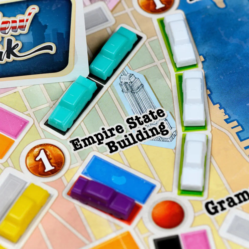 Ticket to Ride: New York game play