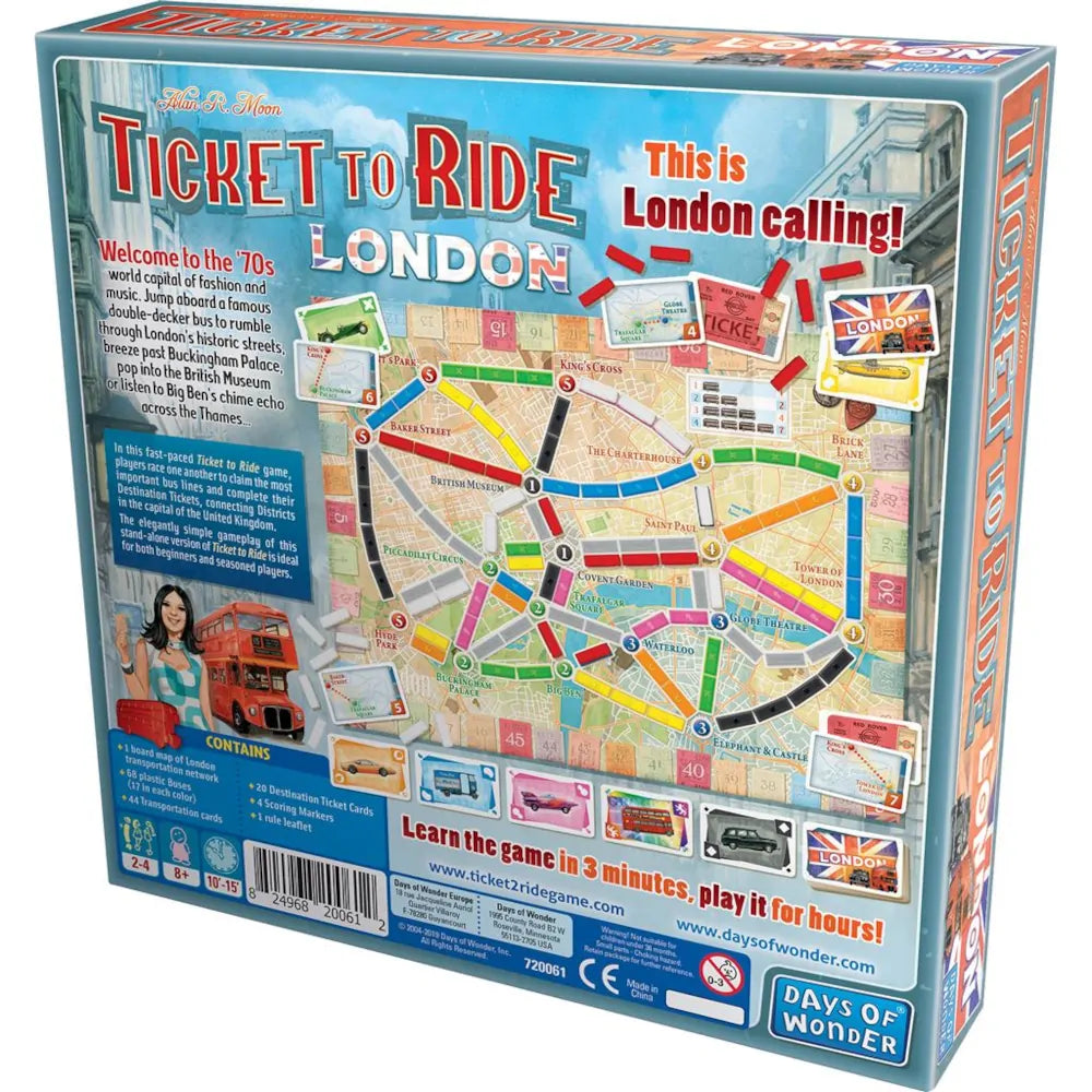 Ticket to Ride: London back