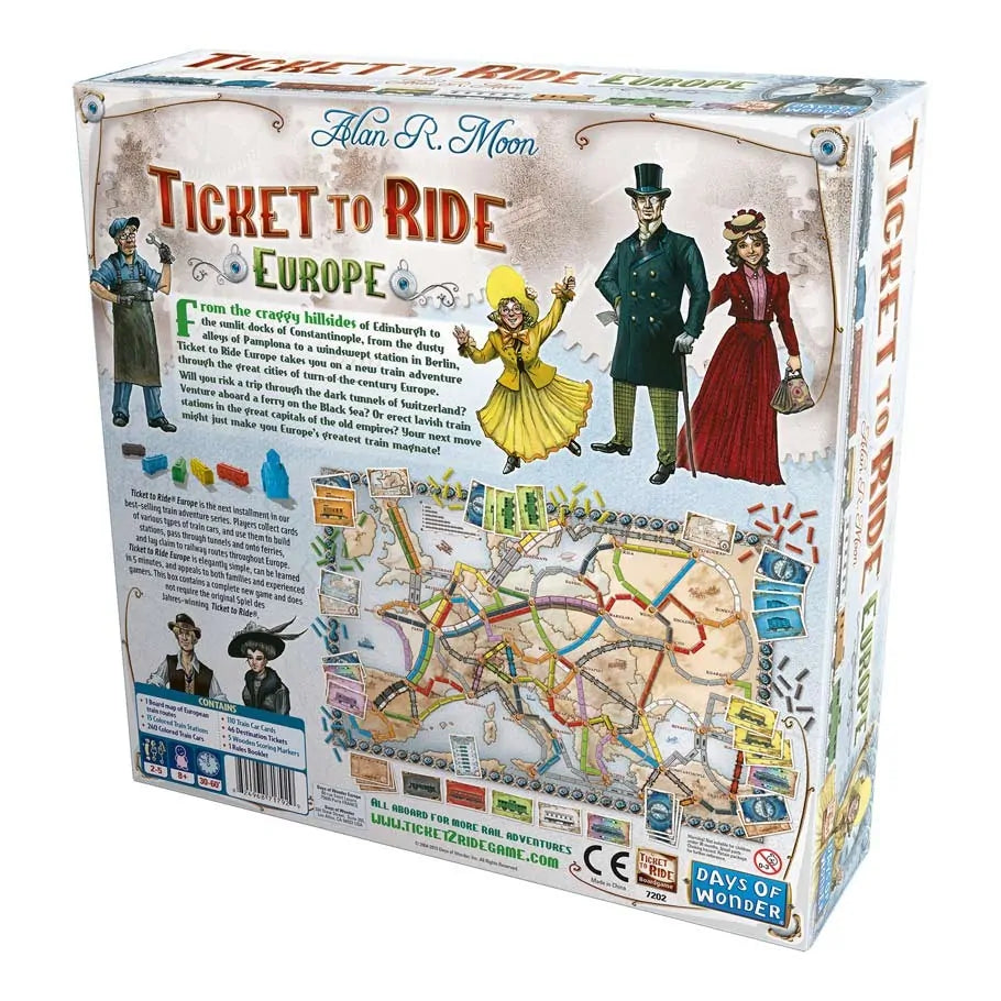 Ticket to Ride: Europe back