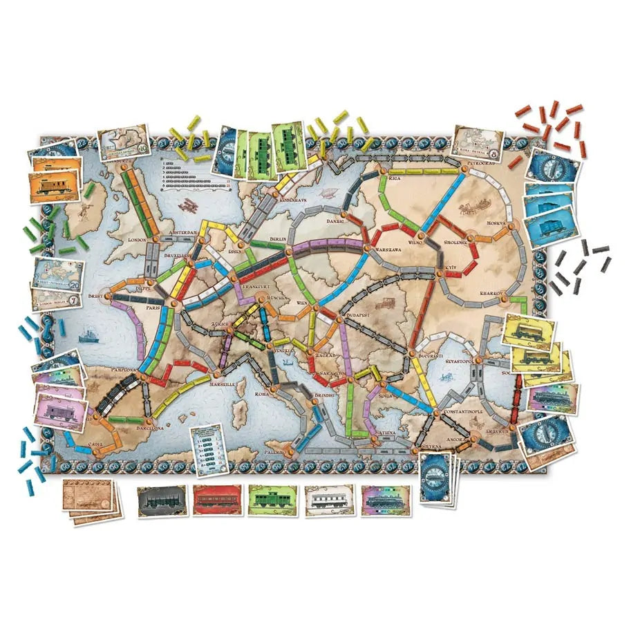Ticket to Ride: Europe Content