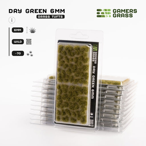 GamersGrass: Wild - Dry Green (6mm)