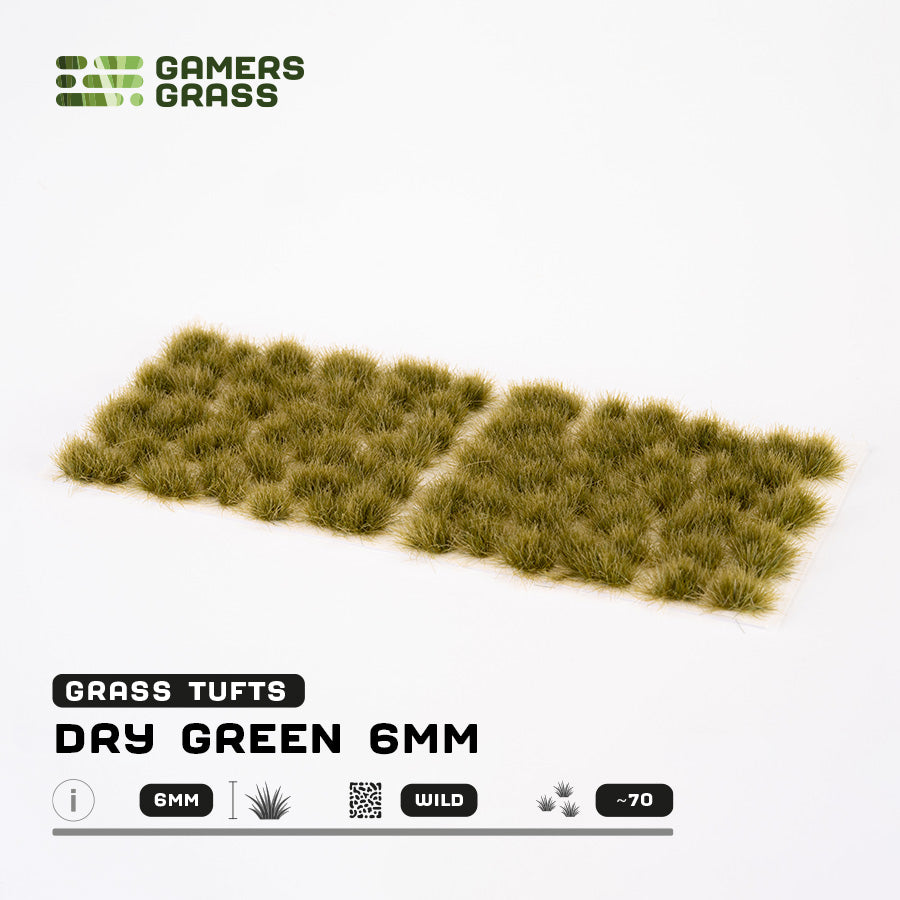 GamersGrass: Wild - Dry Green (6mm)