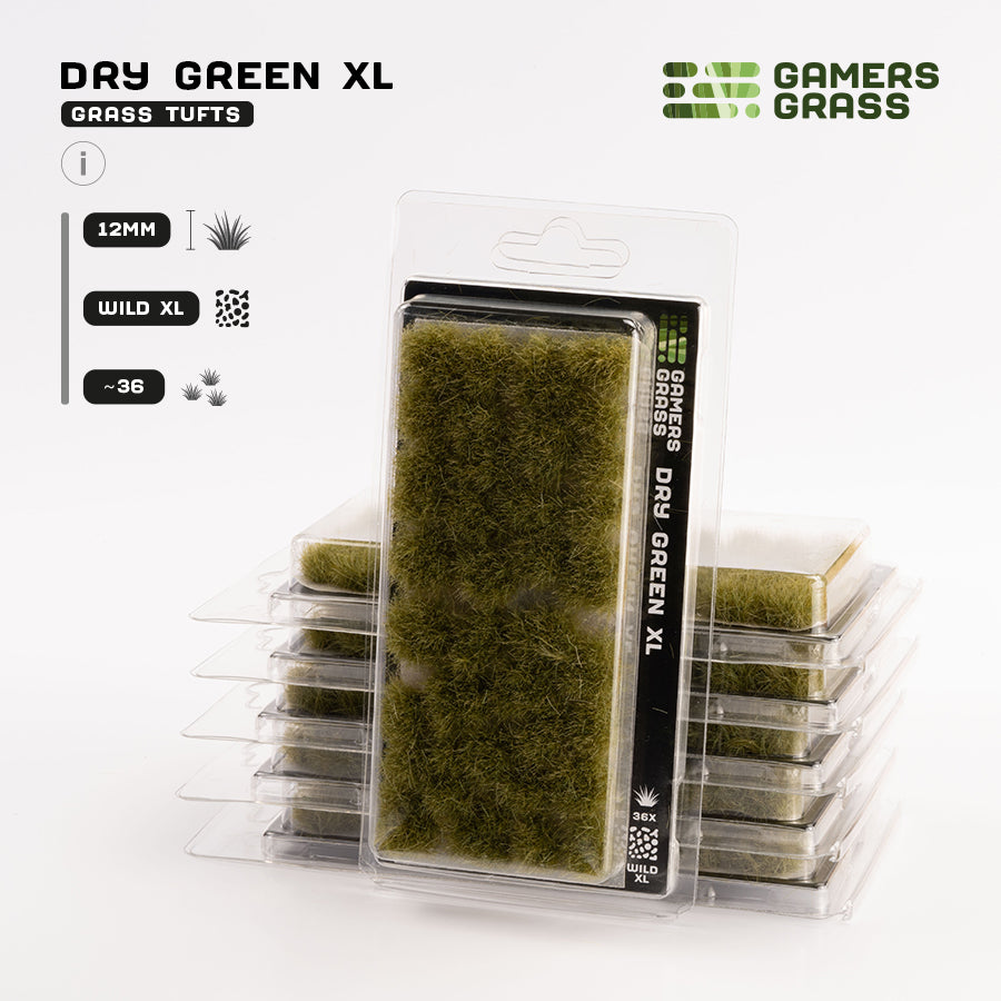 GamersGrass: Wild XL - Dry Green (12mm)