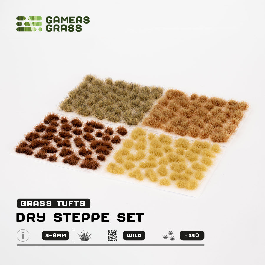 GamersGrass: Tuft Sets - Dry Steppe Set