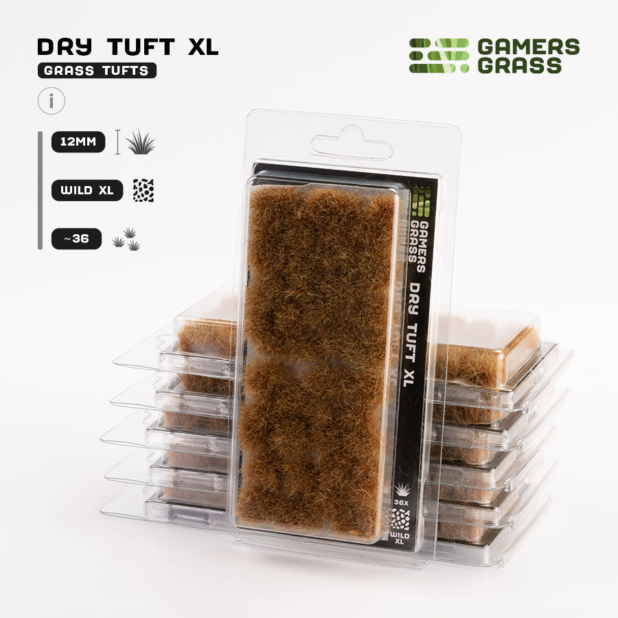 GamersGrass: Wild XL - Dry Tuft (12mm)