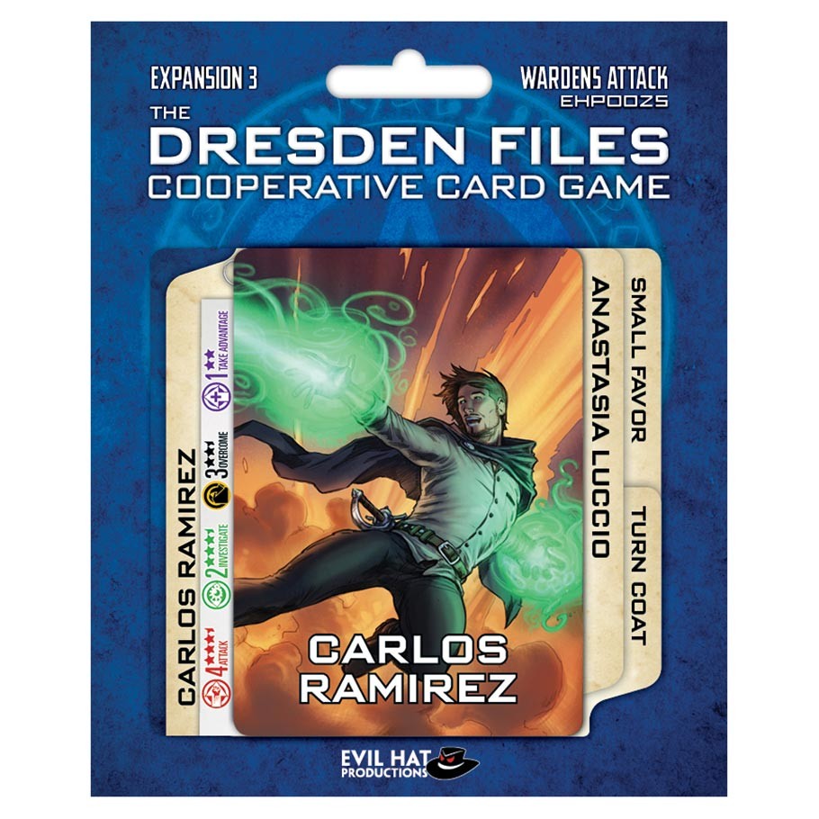 Dresden Files Cooperative Card Game: Wardens Attack Expansion