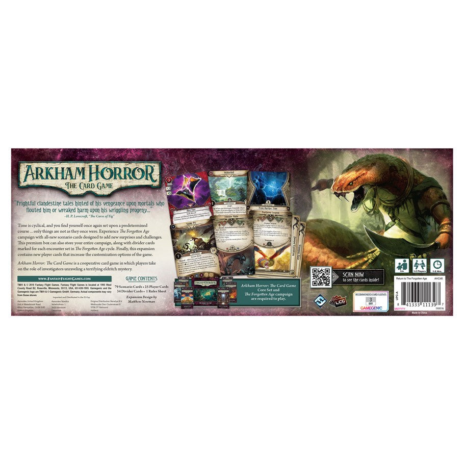 Arkham Horror The Card Game: Return to the Forgotten Age