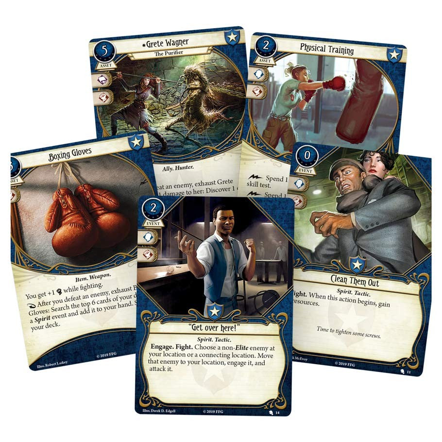 Arkham Horror The Card Game: Nathaniel Cho Investigator Content