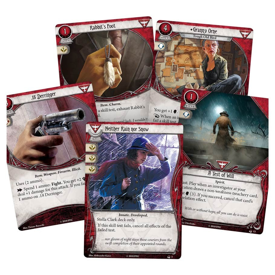 arkham horror illicit cards Over the Brick – Arkham Horror The Card Game: Stella Clark Investigator