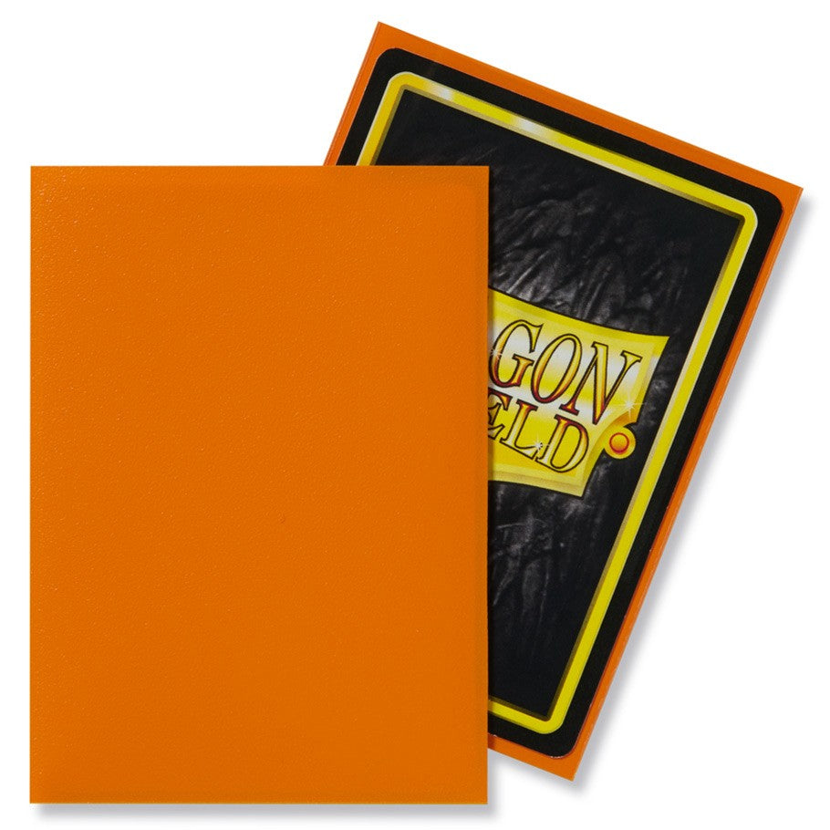 Dragon Shield: Matte Sleeves - Orange (100ct)