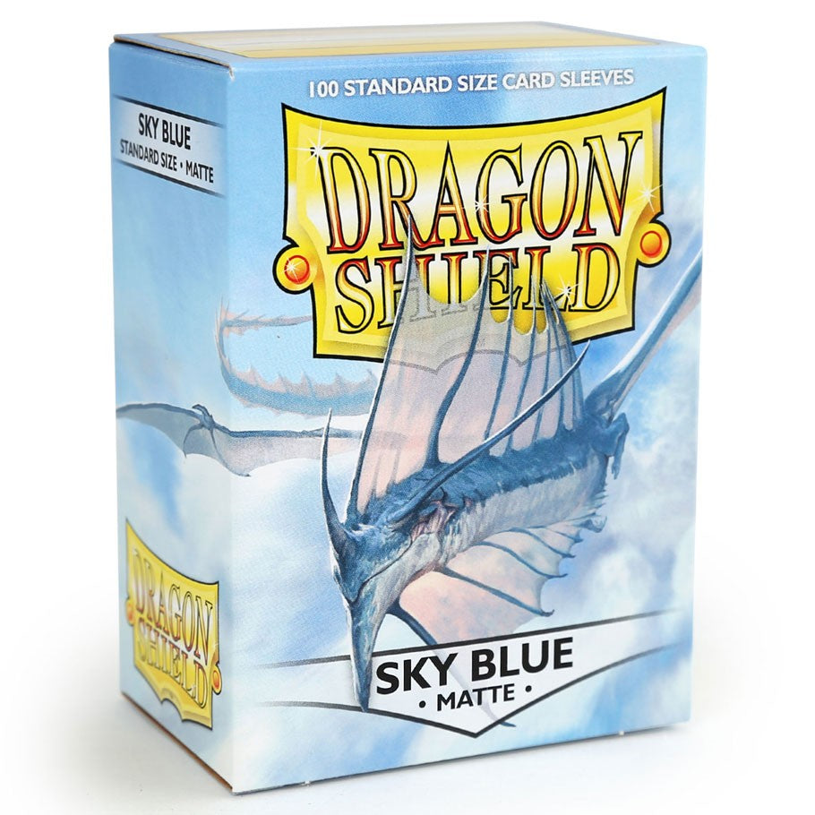 Dragon Shield: Matte Sleeves - Sky Blue (100ct)