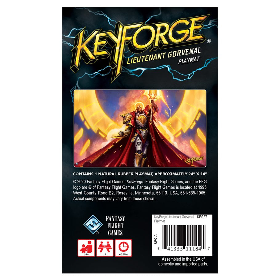 Copy of KeyForge Mass Mutation: Lieutenant Gorvenal Playmat