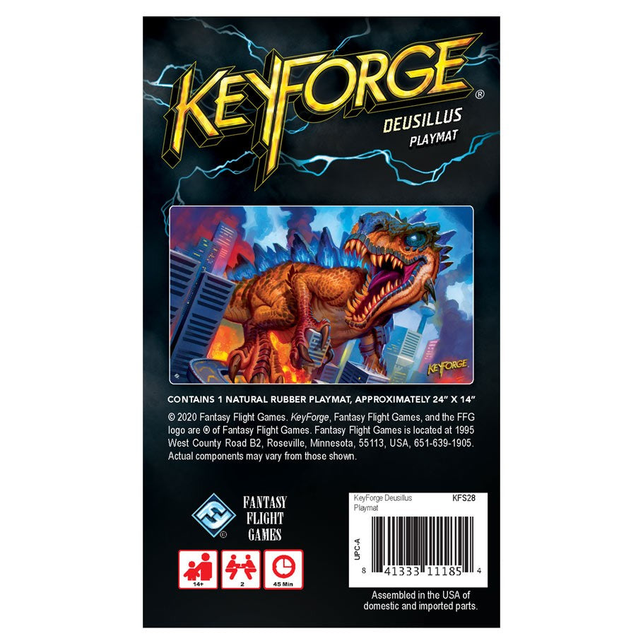 KeyForge Mass Mutation: Deusillus Playmat