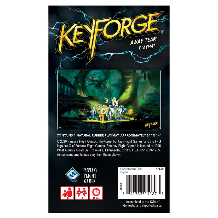 KeyForge Mass Mutation: Away Team Playmat