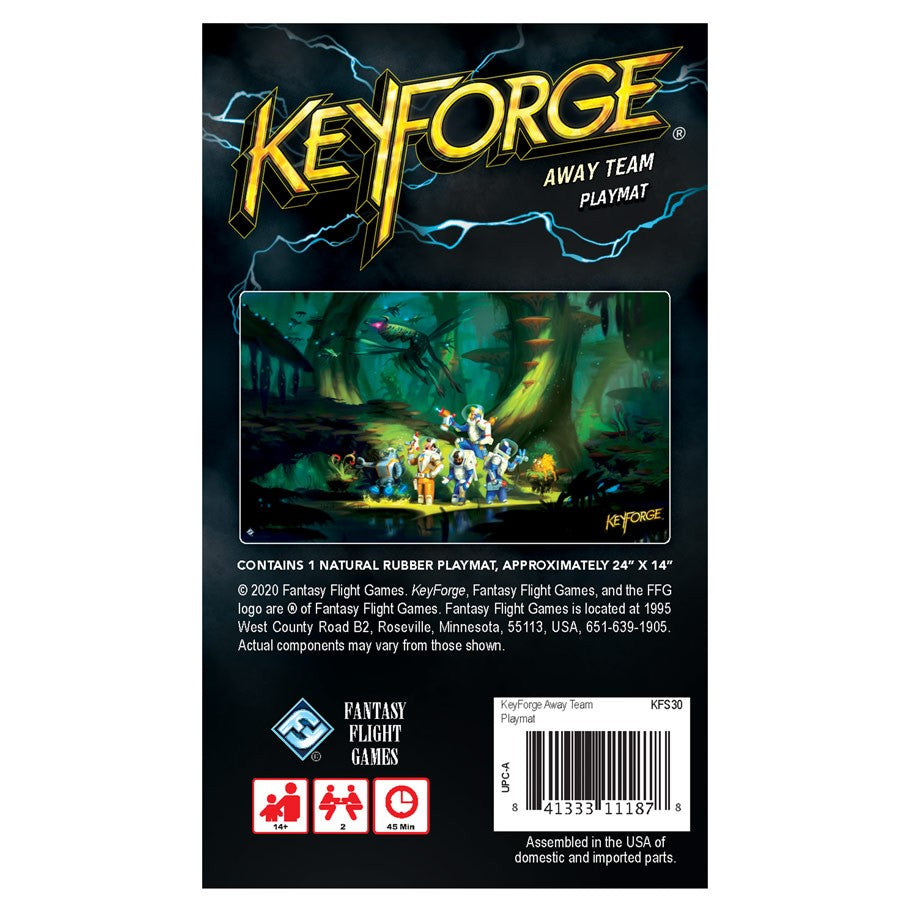 Over the Brick – KeyForge Mass Mutation: Away Team Playmat