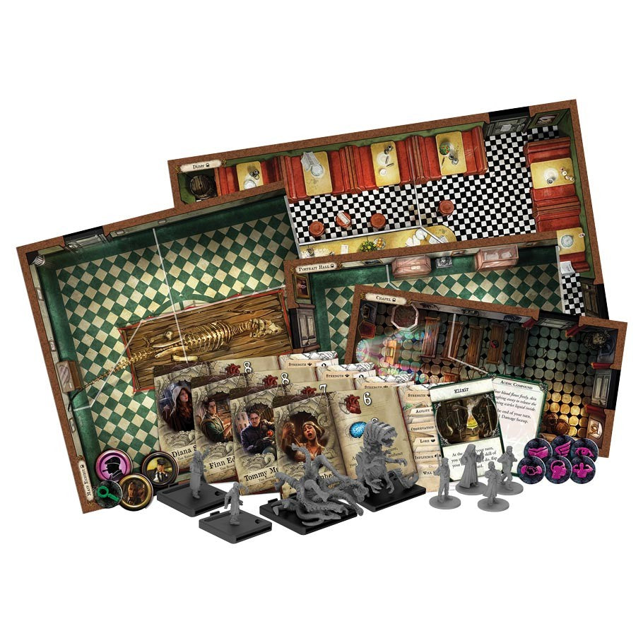 Mansions of Madness 2nd Edition: Streets of Arkham game content