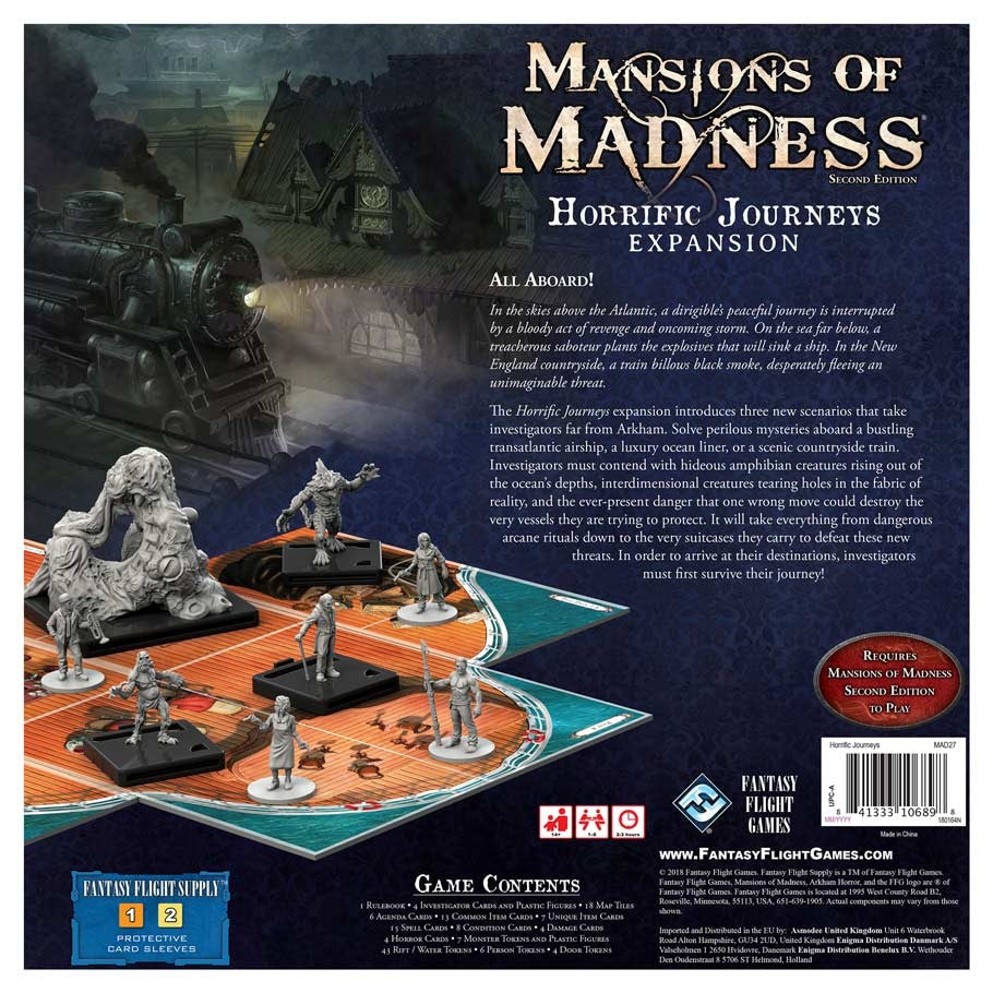 Mansions of Madness 2nd Edition: Horrific Journeys back