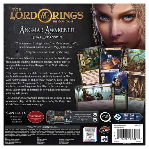 Lord of The Rings: Angmar Awakened Hero Expansion