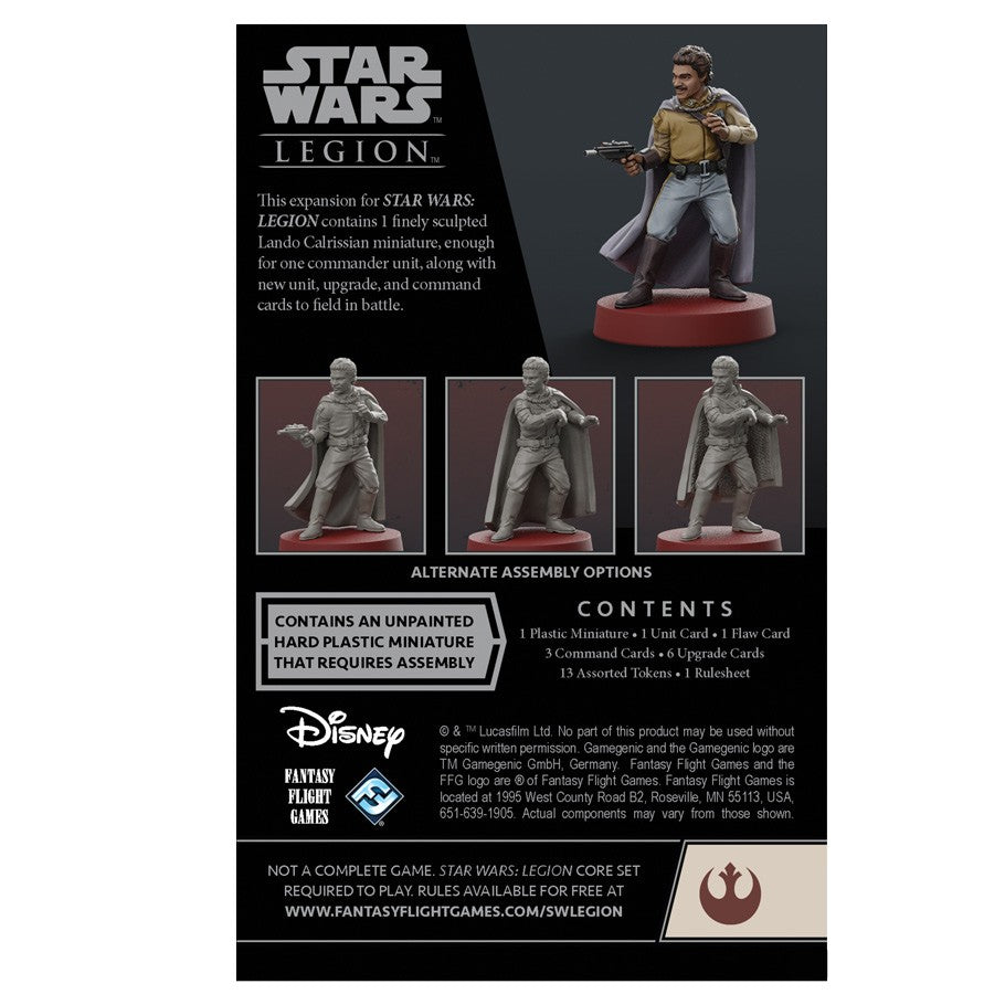 Star Wars Legion - Lando Calrissian back