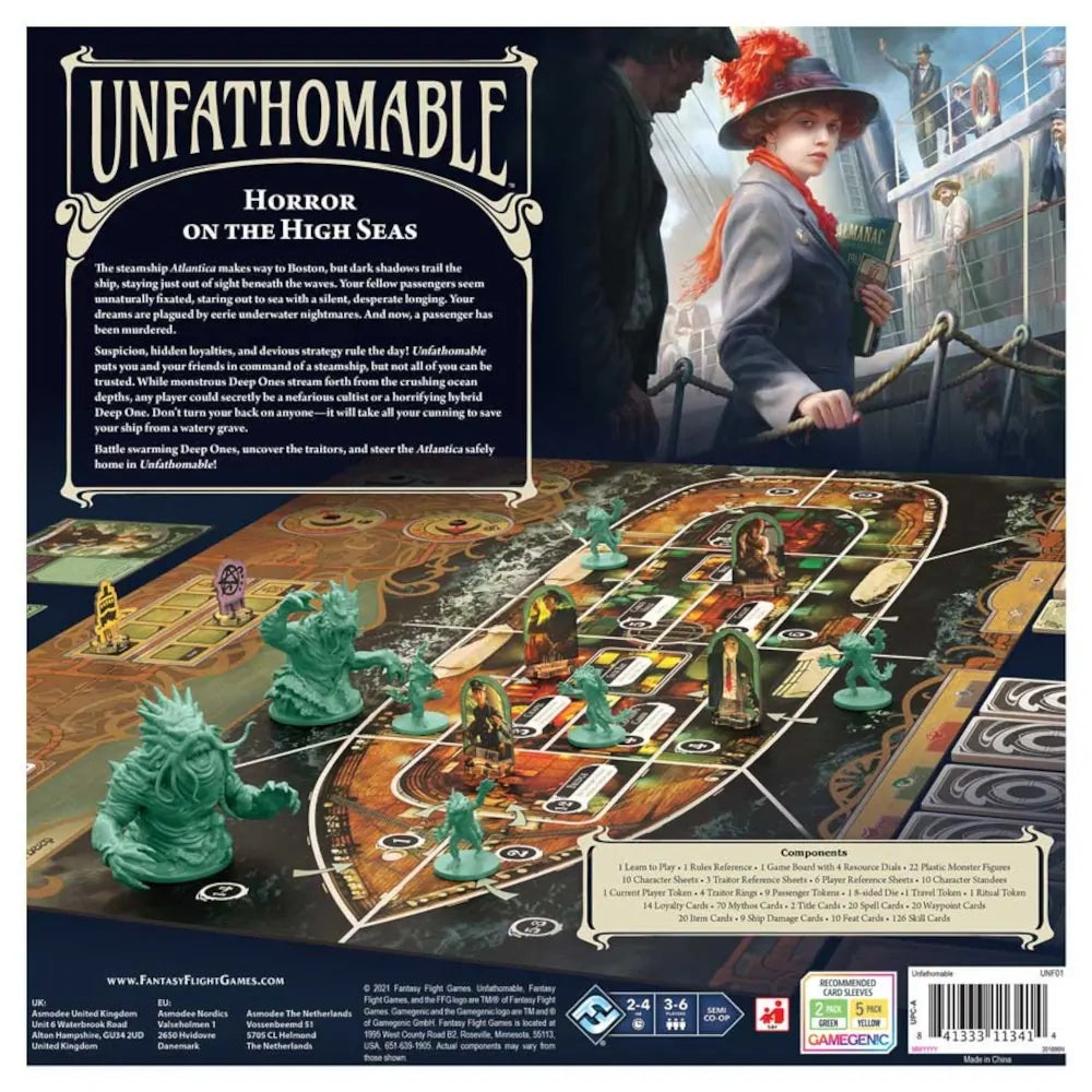 Arkham Horror Files: Unfathomable back