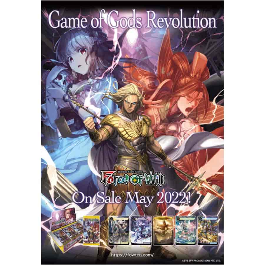 Force of Will: Game of Gods Revolution Booster Display (36 packs)