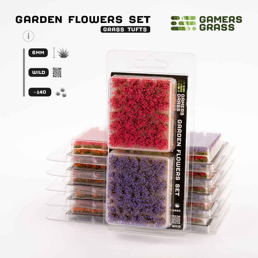 GamersGrass: Tuft Sets - Garden Flowers Set