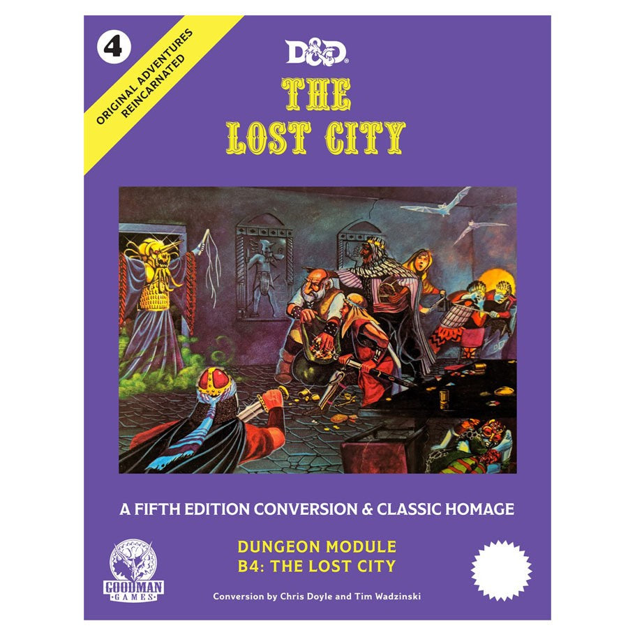D&D Original Adventures Reincarnated #4: The Lost City (Hardback)