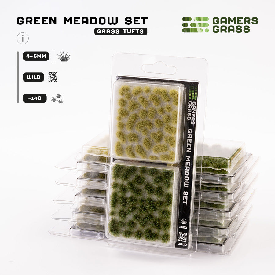 GamersGrass: Tuft Sets - Green Meadow Set
