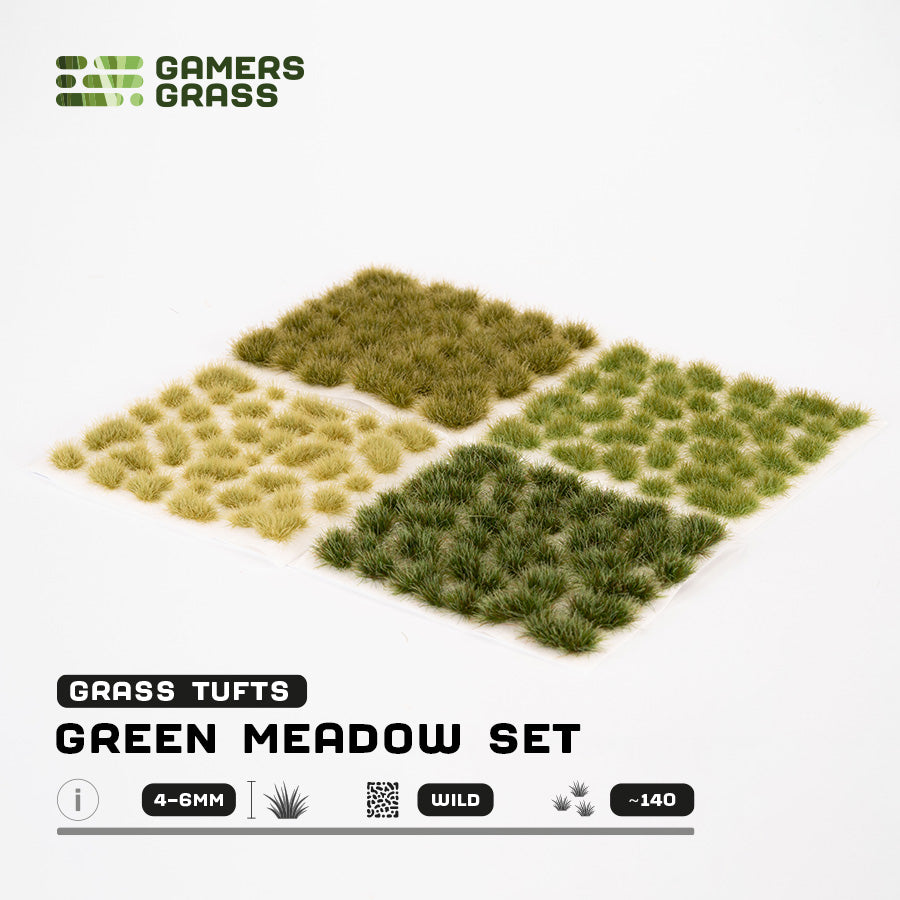 GamersGrass: Tuft Sets - Green Meadow Set