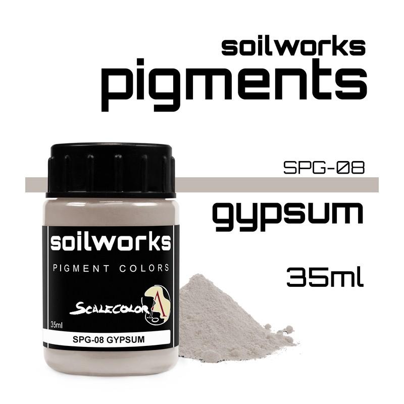Soilworks - Gypsum, Pigment Colors SPG-08