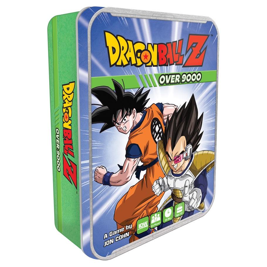 DragonBall Z Over 9000 Front Box