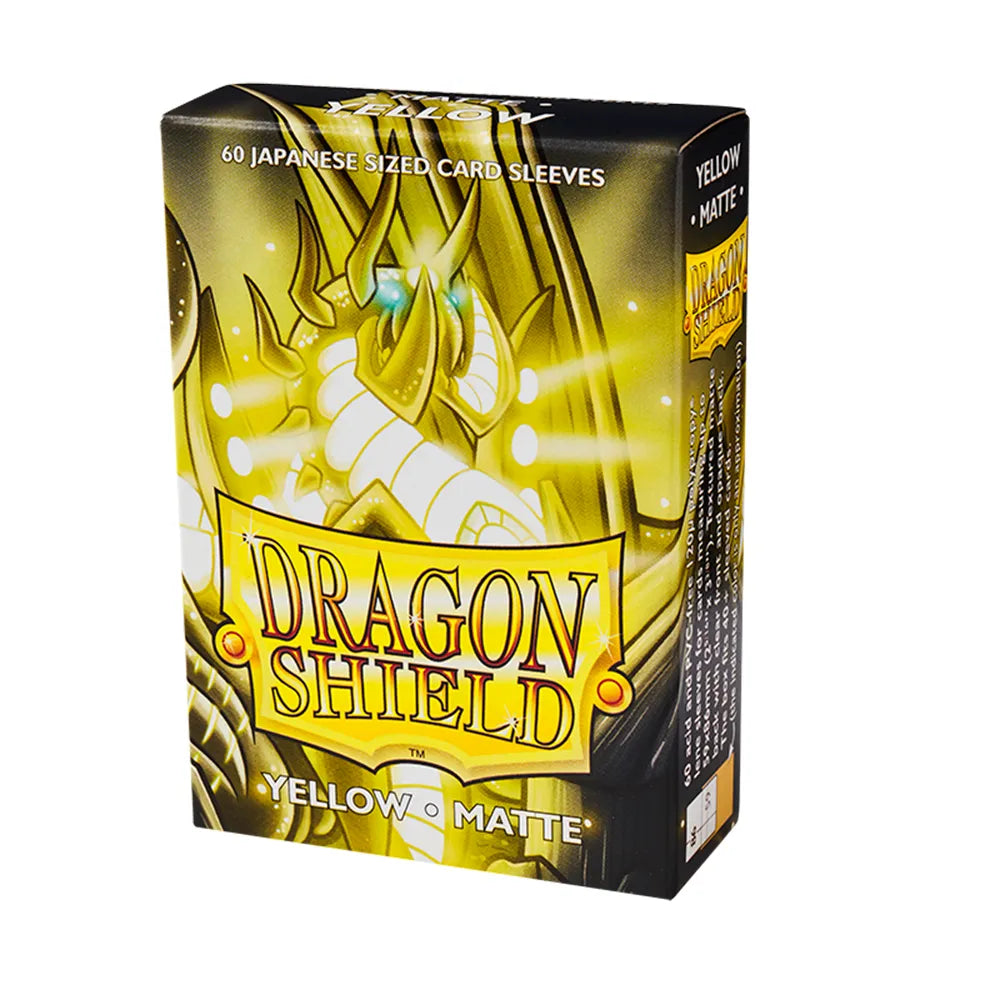 Dragon Shield: Matte Sleeves Japanese - Yellow (60ct)