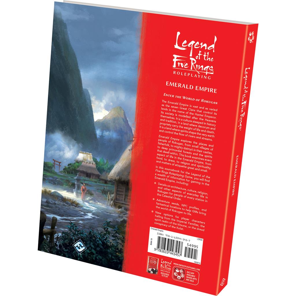 Legend of the Five Rings Role Playing Game: Emerald Empire back